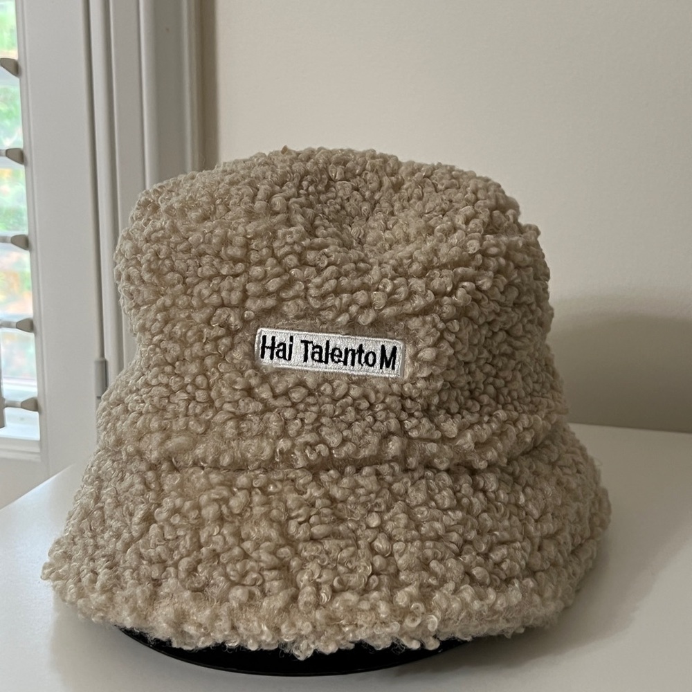 Beige Bucket Hat